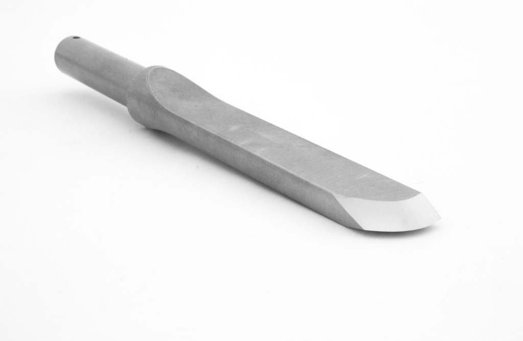Quality wood lathe turning negative rake scraper tool.